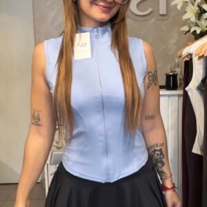 Musculosa con cierre
